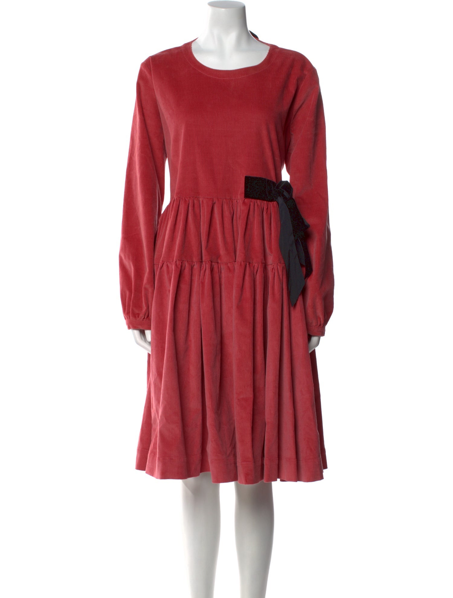 Molly Goddard Scoop Neck Knee-Length Dress