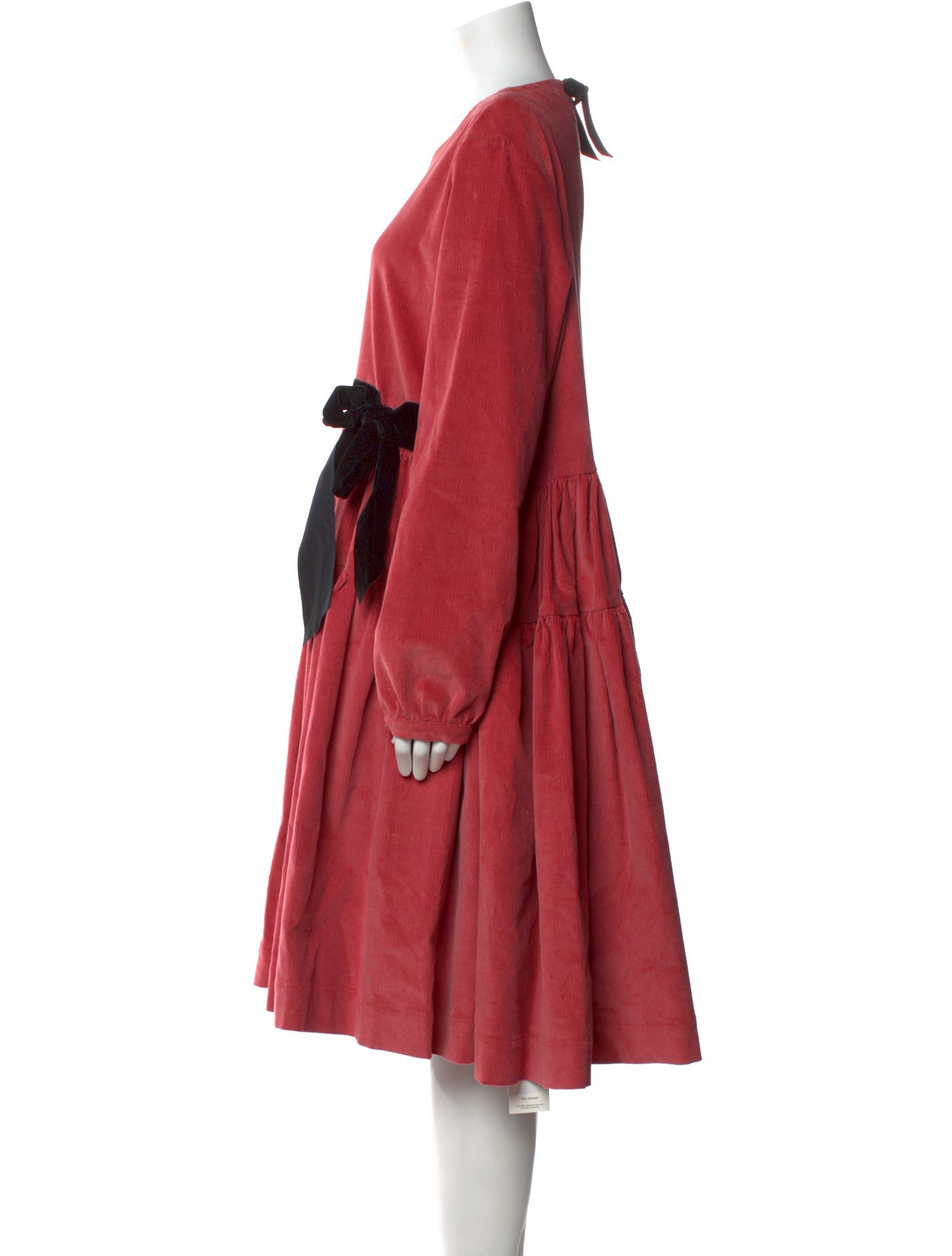 Molly Goddard Scoop Neck Knee-Length Dress