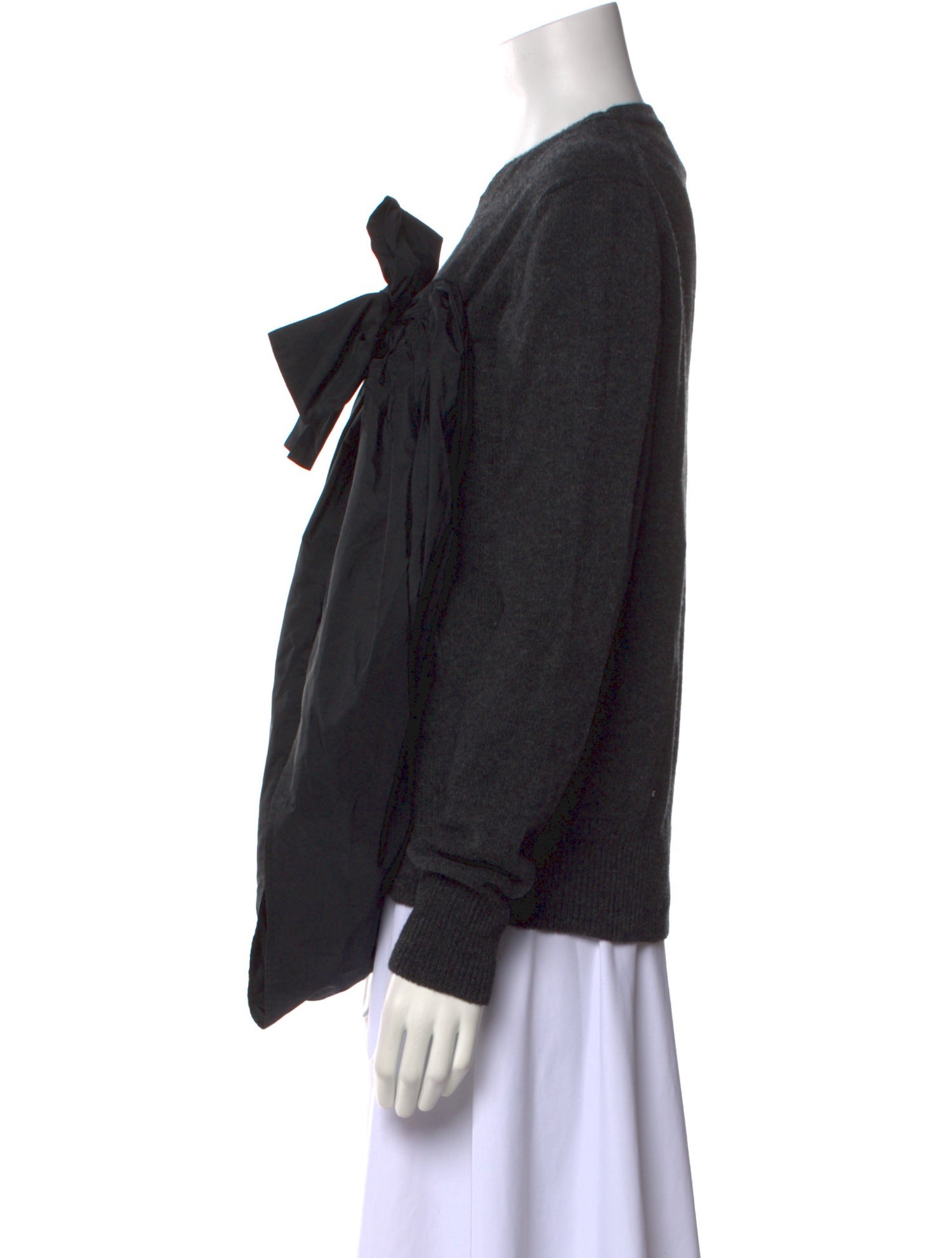 Molly Goddard Lambswool Crew Neck Sweater