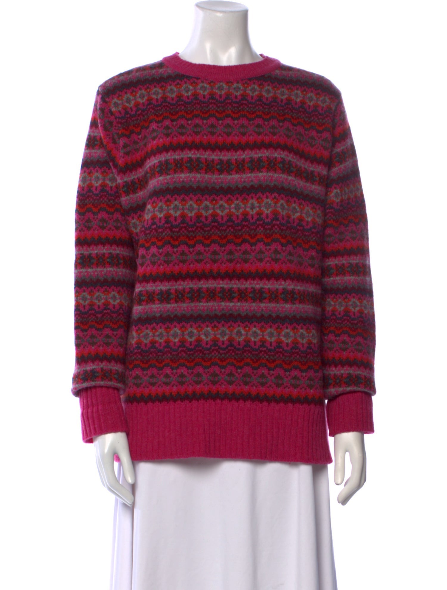 Molly Goddard Lambswool Striped Sweater