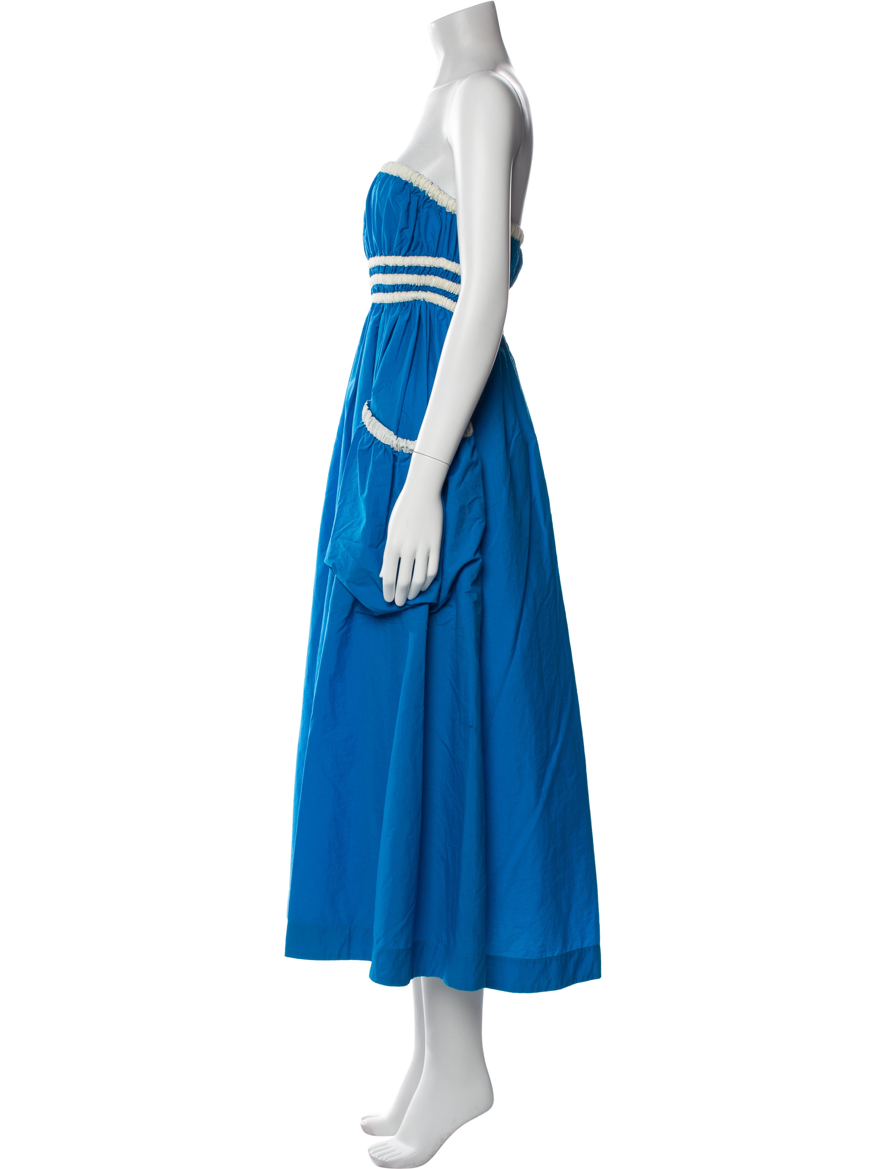 Molly Goddard Nylon Midi Length Dress w/ Tags