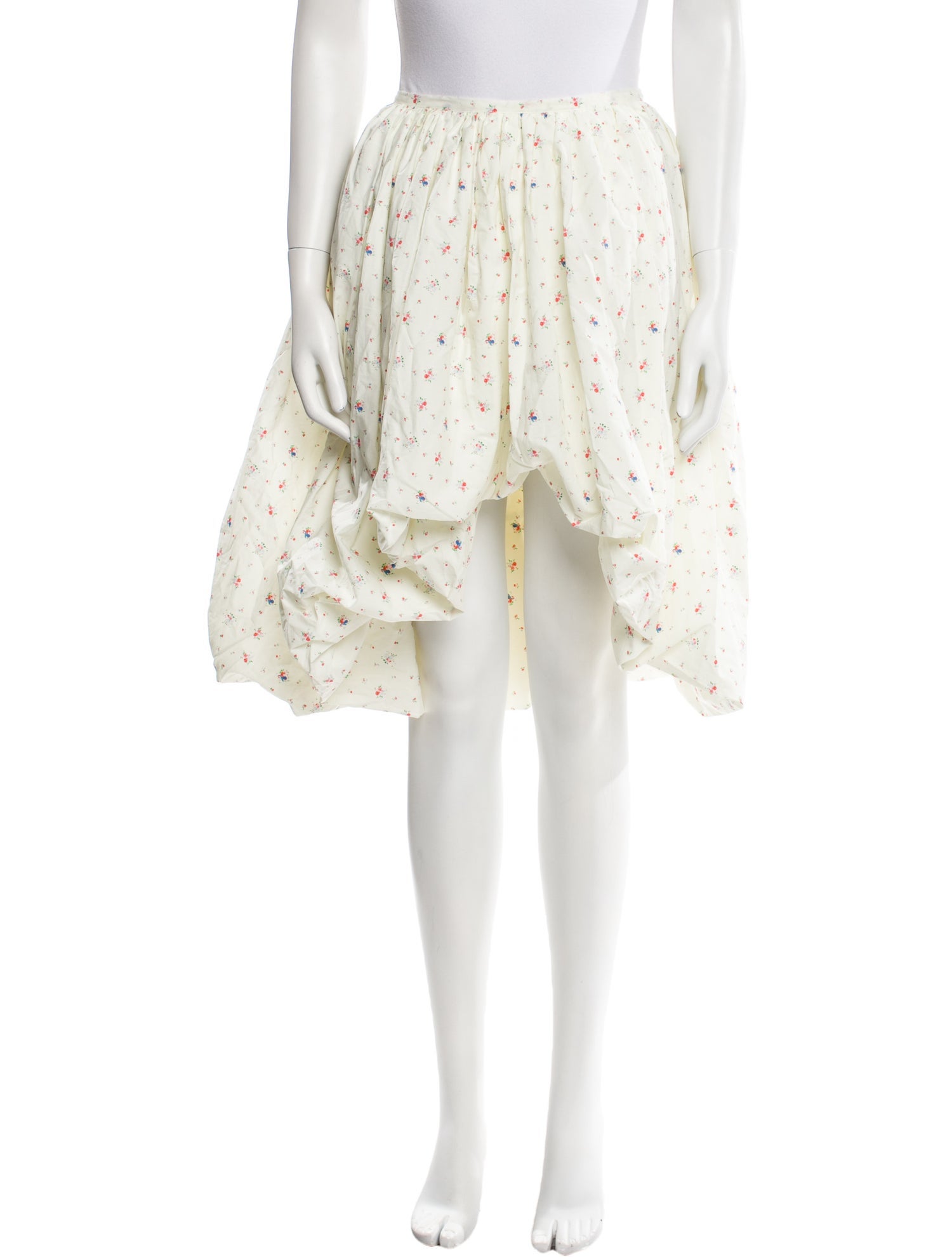 Molly Goddard Printed Knee-Length Skirt