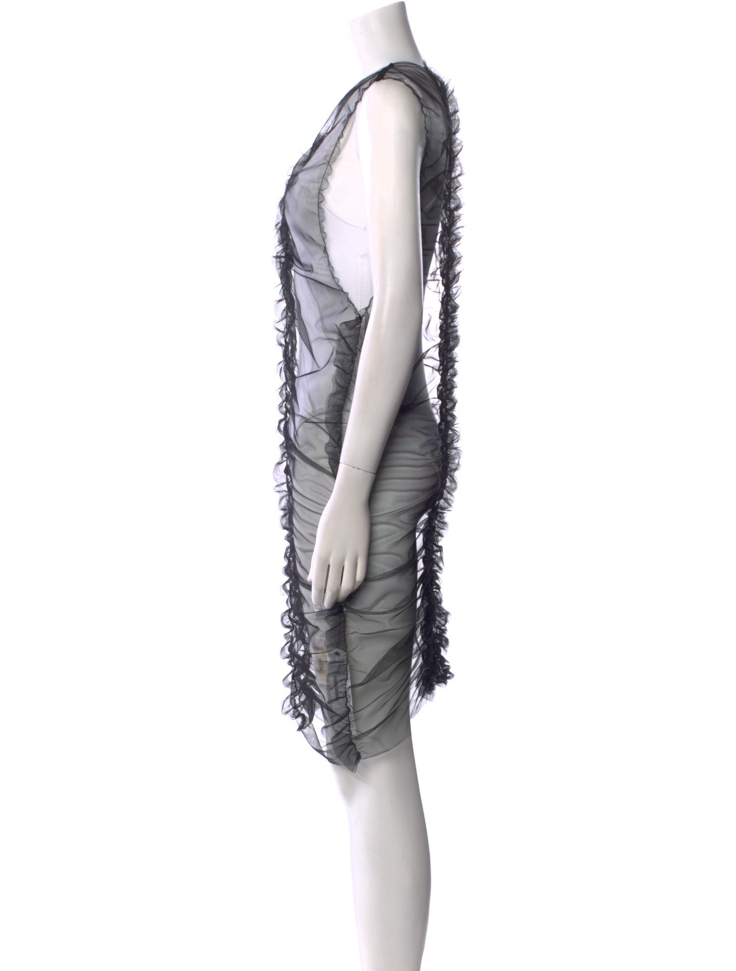 Molly Goddard Nylon Mini Dress w/ Tags