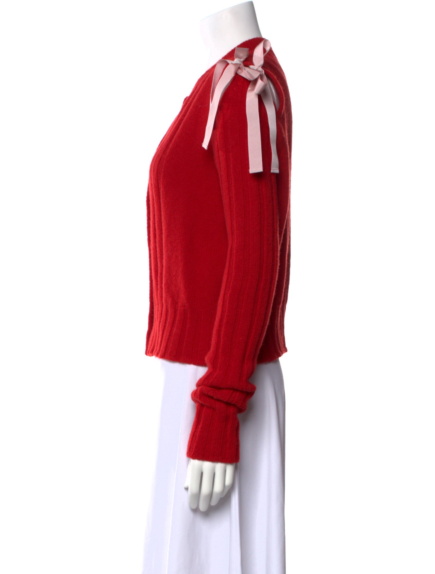 Molly Goddard Lambswool Crew Neck Sweater