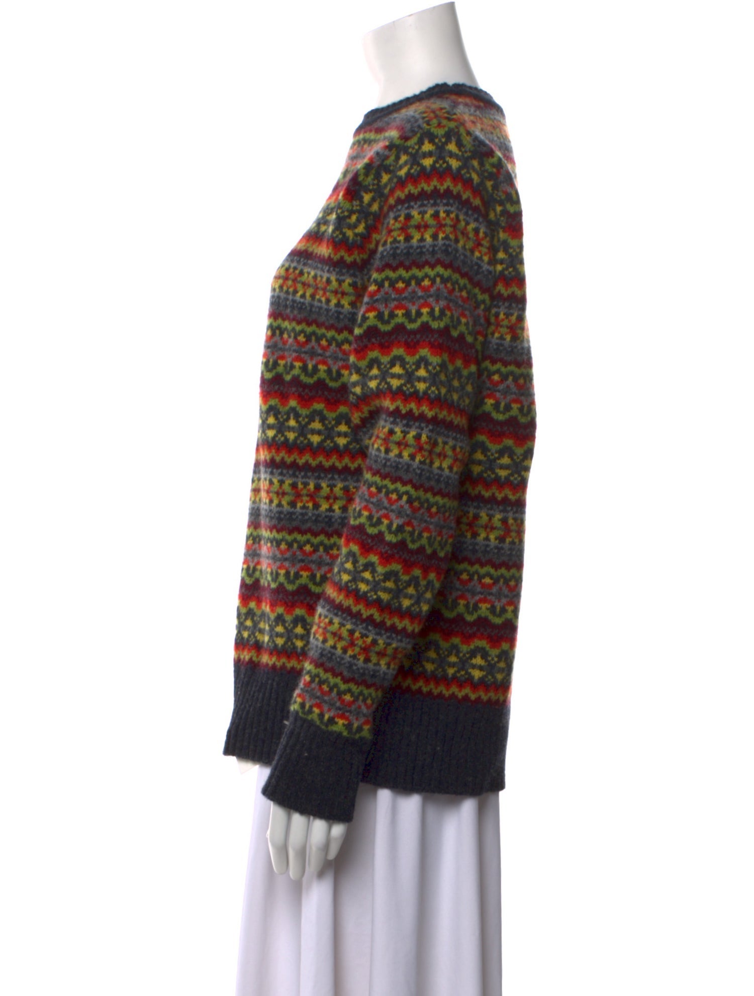 Molly Goddard Lambswool Striped Sweater