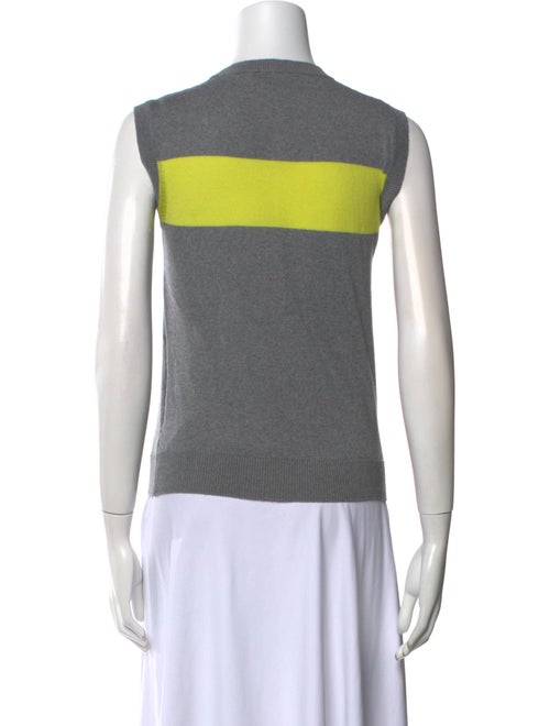 Molly Goddard Merino Wool Colorblock Pattern Sweater