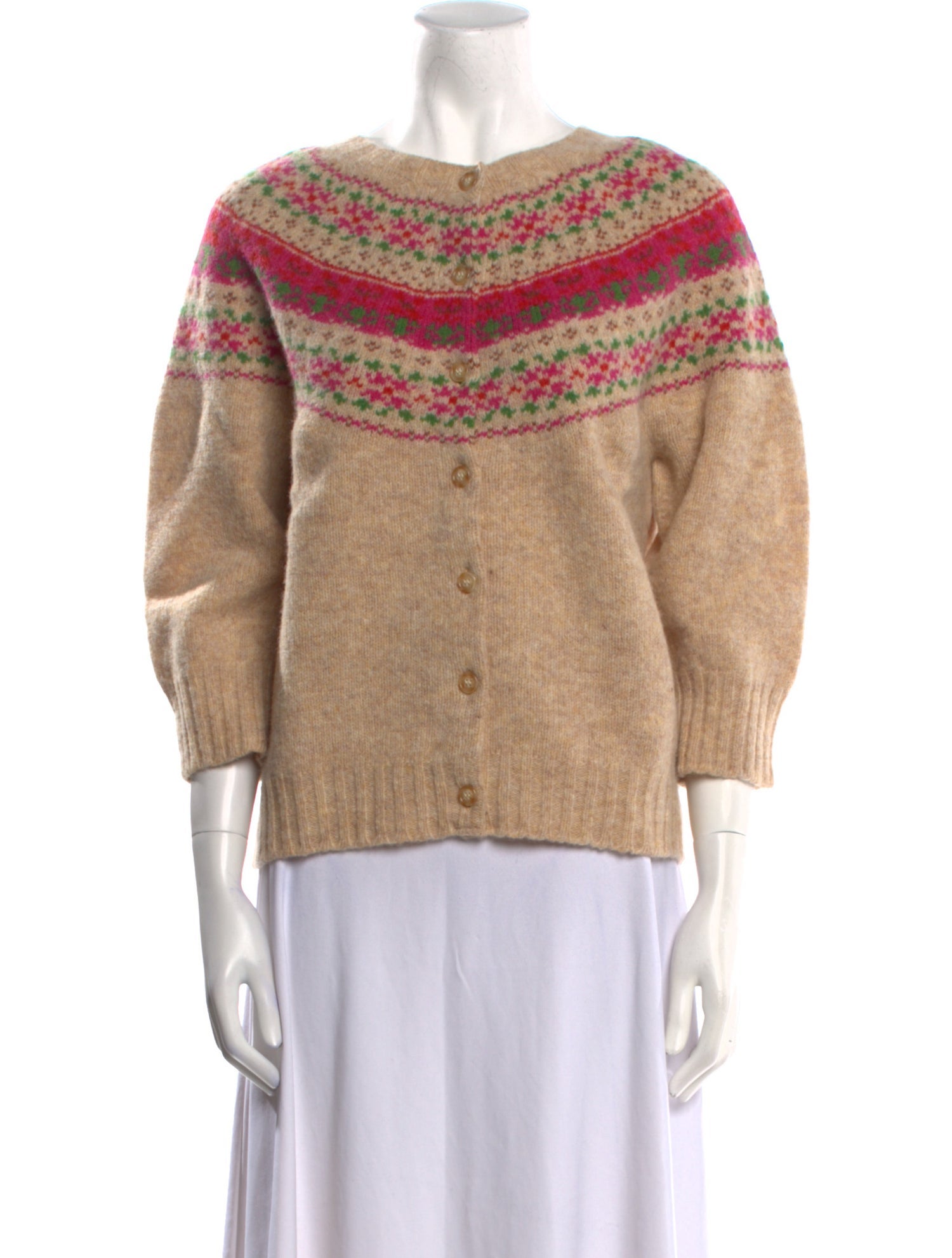 Molly Goddard Lambswool Printed Sweater