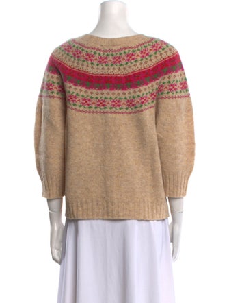 Molly Goddard Lambswool Printed Sweater