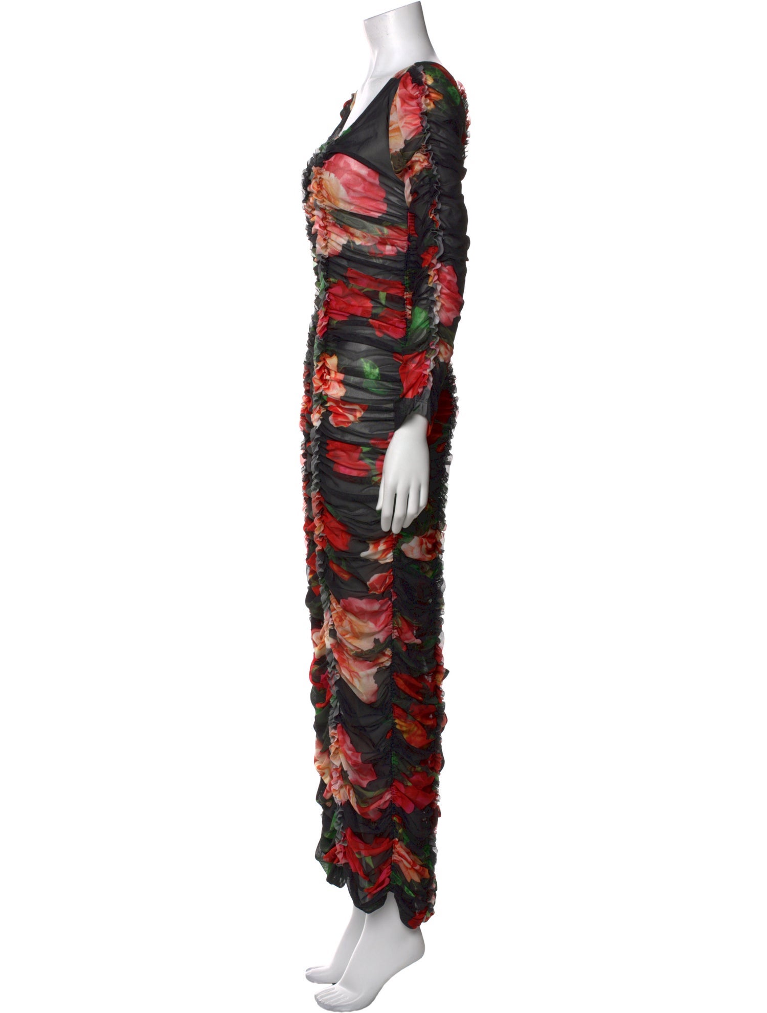 Molly Goddard Printed Long Dress