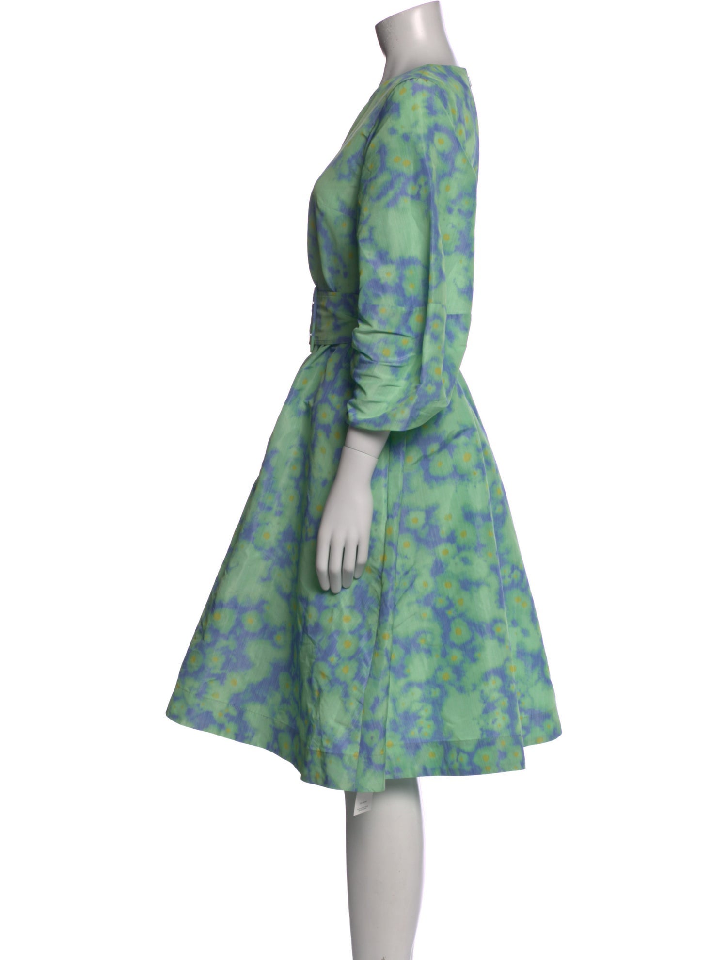 Molly Goddard Floral Print Knee-Length Dress