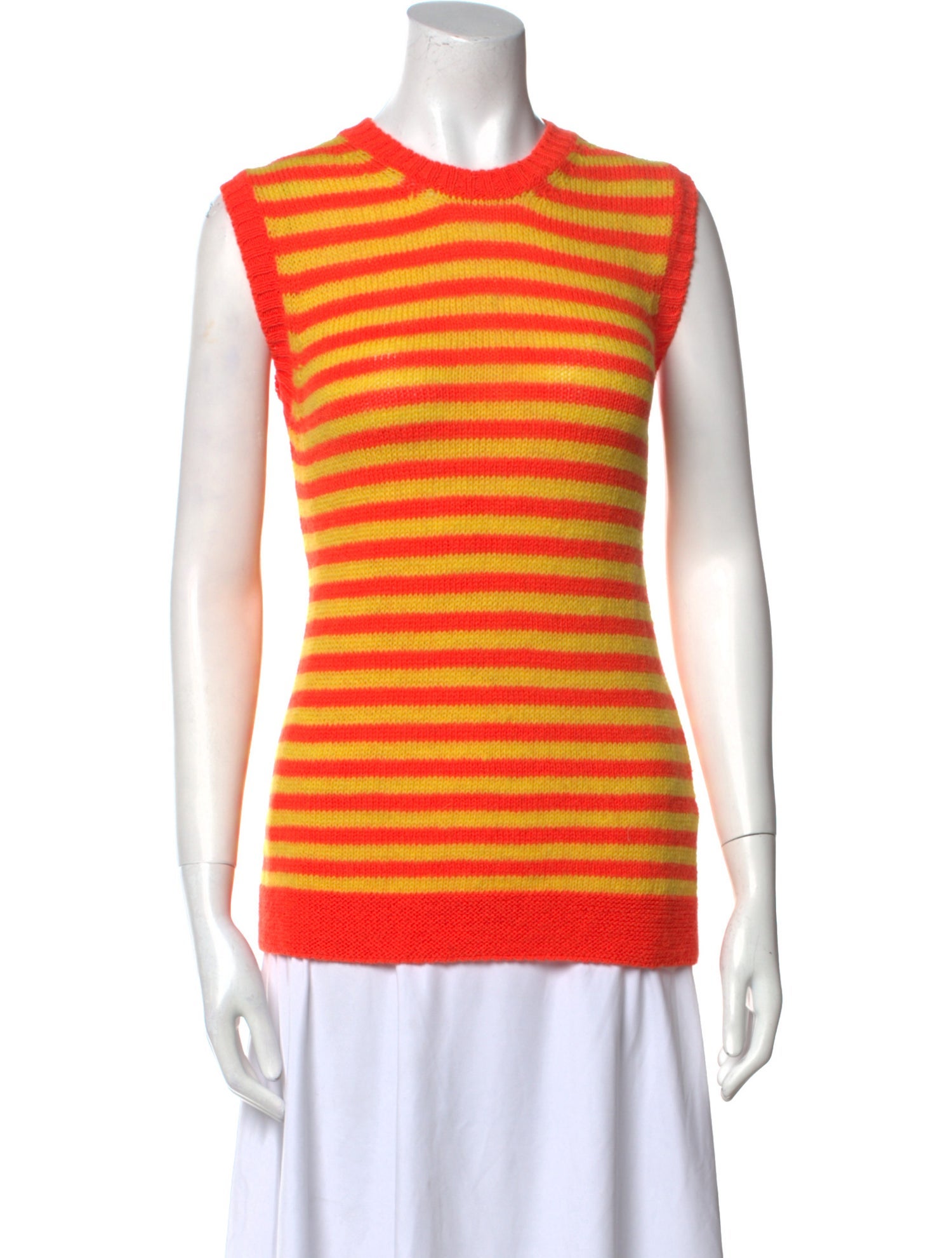 Molly Goddard Lambswool Striped Sweater