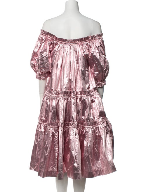 Molly Goddard Nylon Midi Length Dress