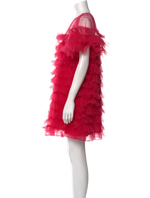 Molly Goddard Crew Neck Mini Dress