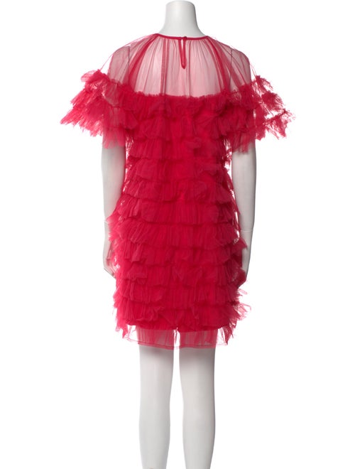 Molly Goddard Crew Neck Mini Dress