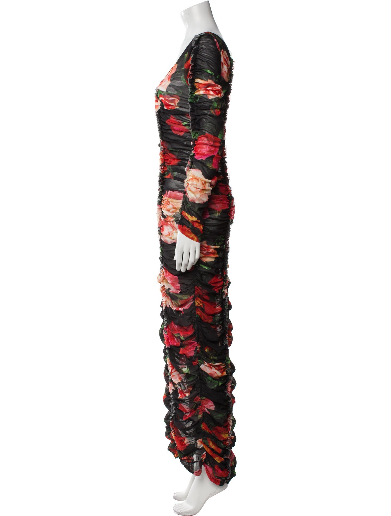 Molly Goddard Printed Long Dress