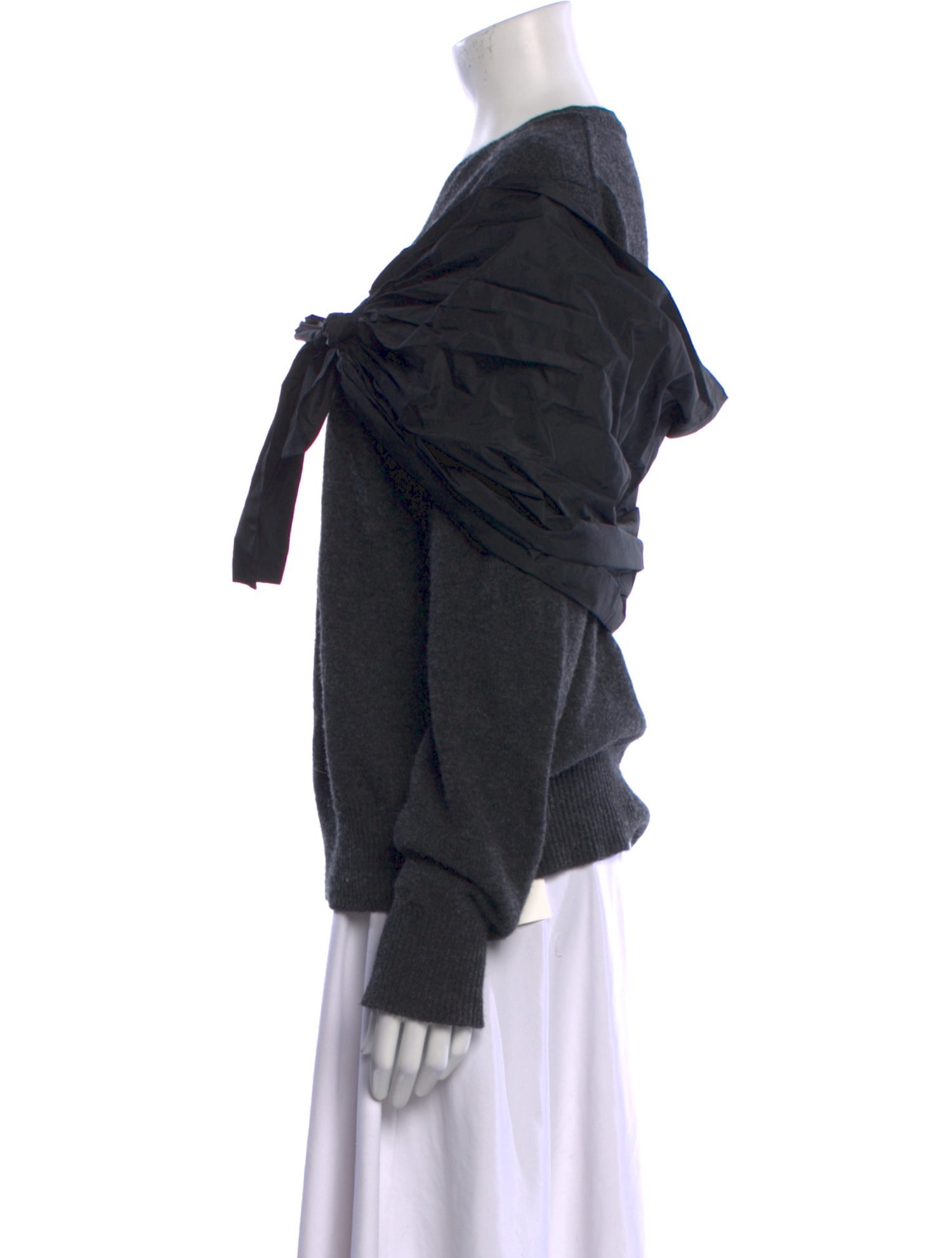 Molly Goddard Lambswool Crew Neck Sweater