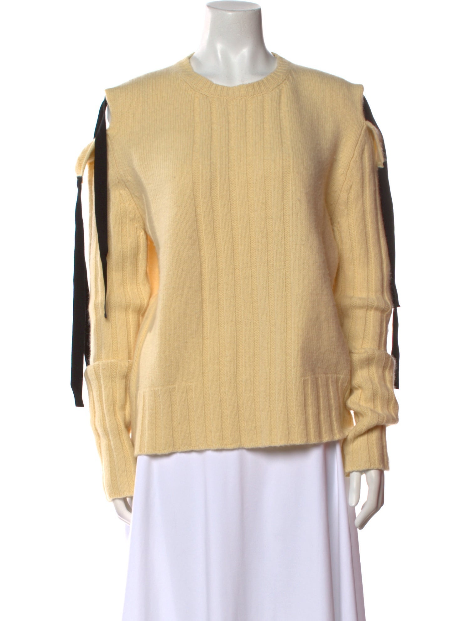 Molly Goddard Lambswool Crew Neck Sweater