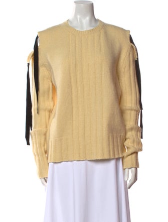 Molly Goddard Lambswool Crew Neck Sweater