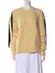 Molly Goddard Lambswool Crew Neck Sweater
