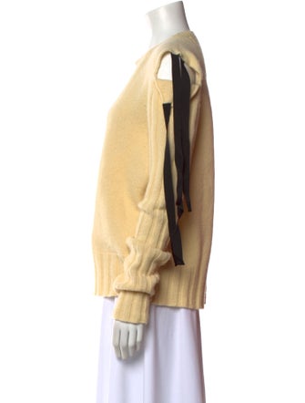 Molly Goddard Lambswool Crew Neck Sweater