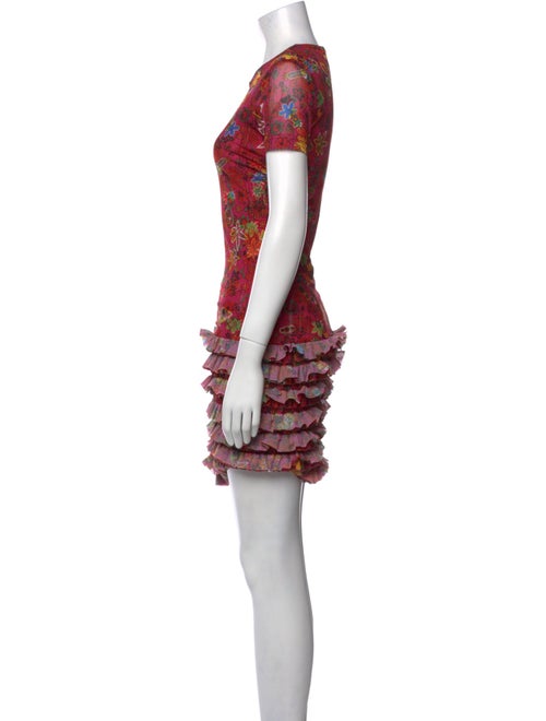 Molly Goddard Printed Mini Dress