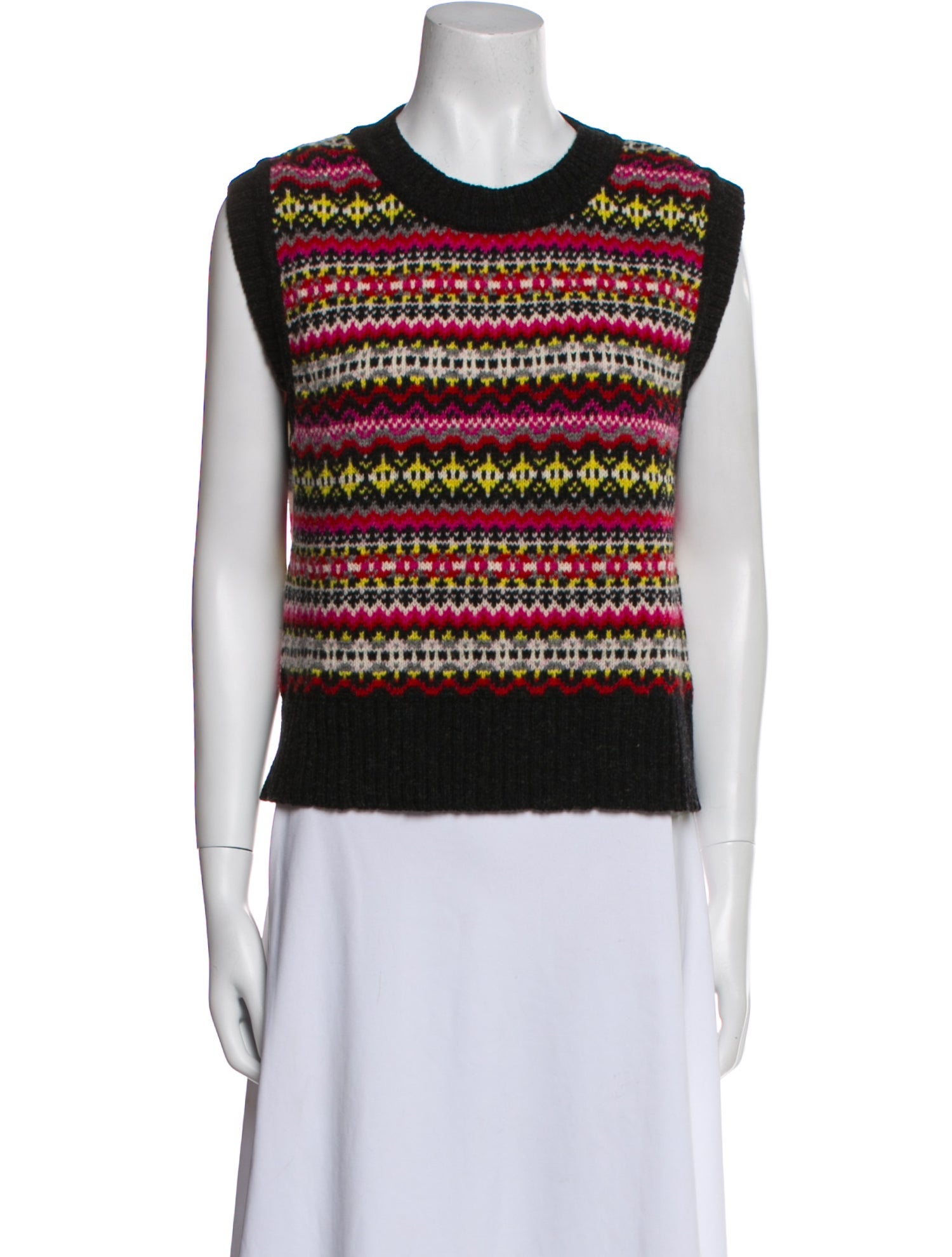 Molly Goddard Lambswool Striped Sweater