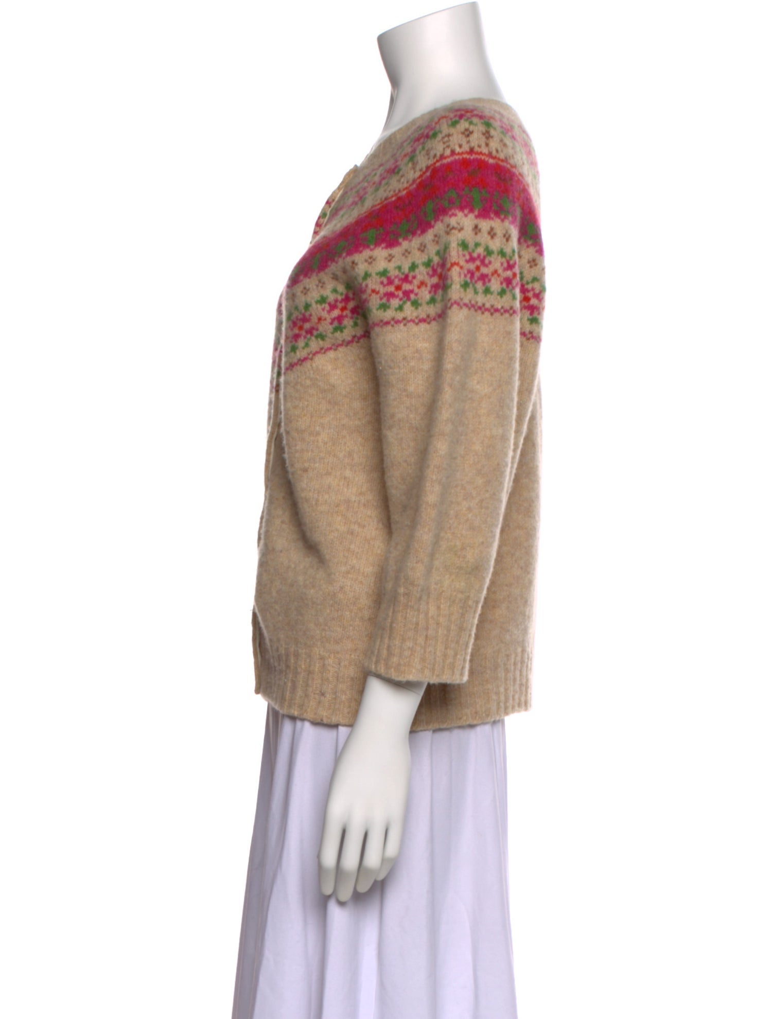 Molly Goddard Lambswool Striped Sweater