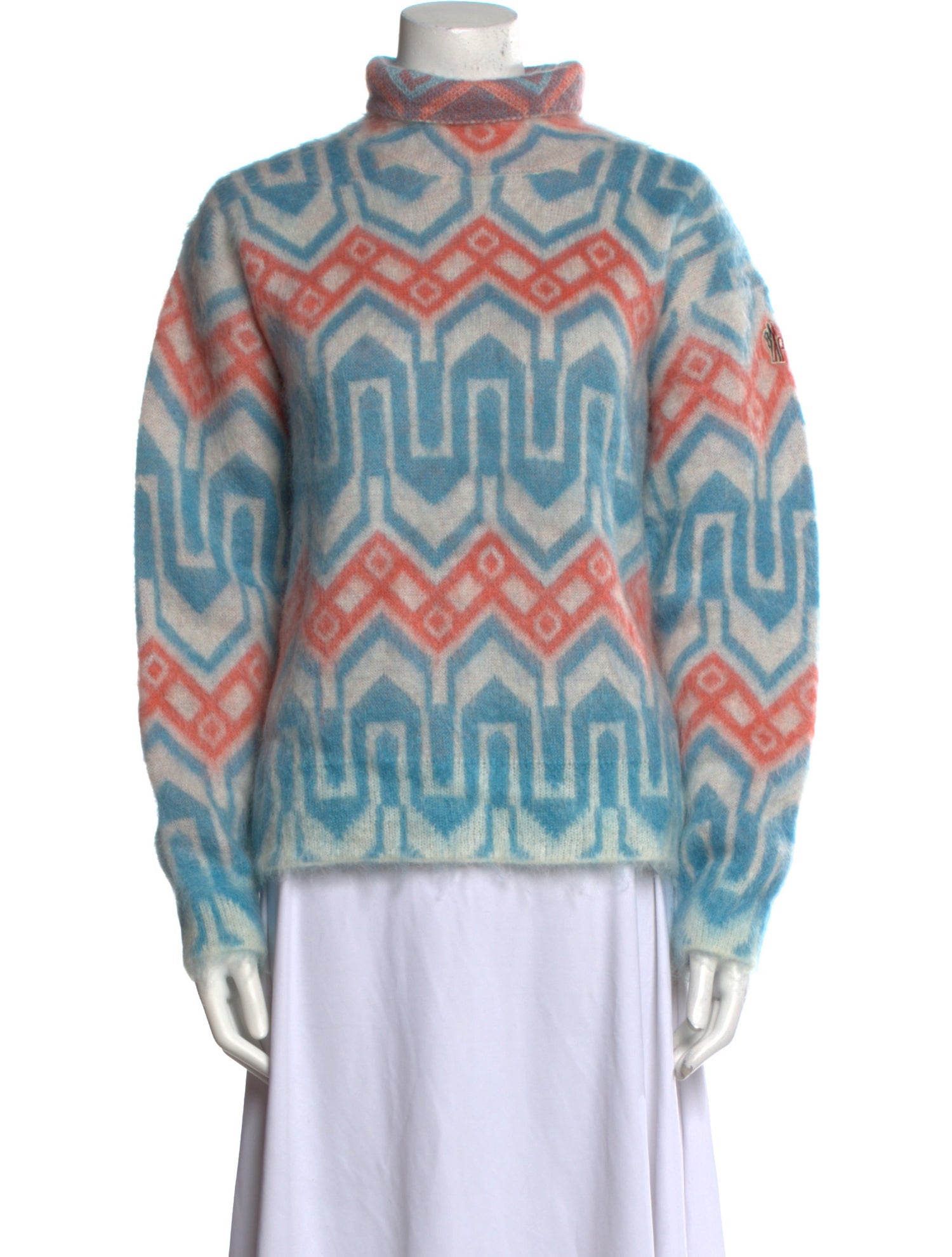 Moncler Grenoble Mohair Printed Sweater