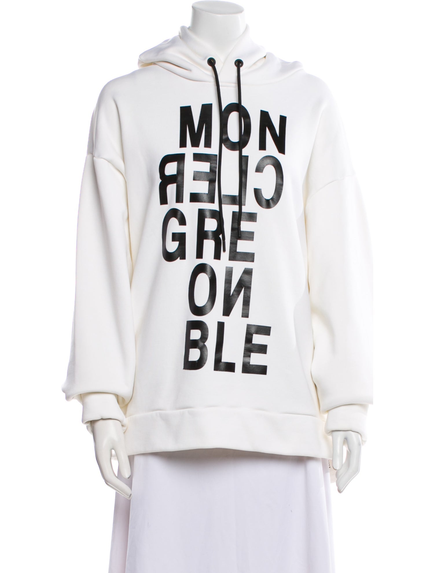 Moncler Grenoble Graphic Print Crew Neck Sweatshirt