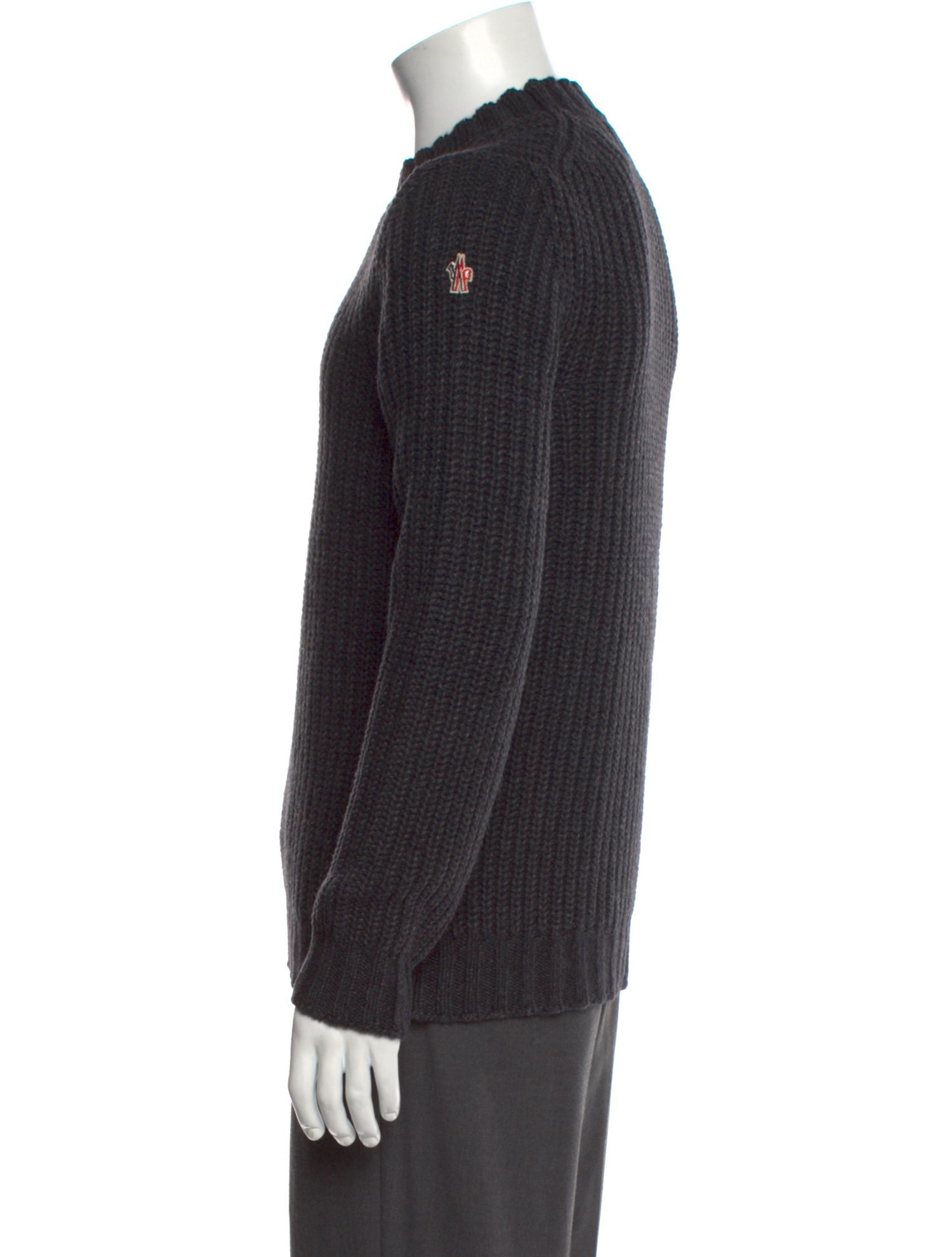 Moncler Grenoble Wool Crew Neck Pullover