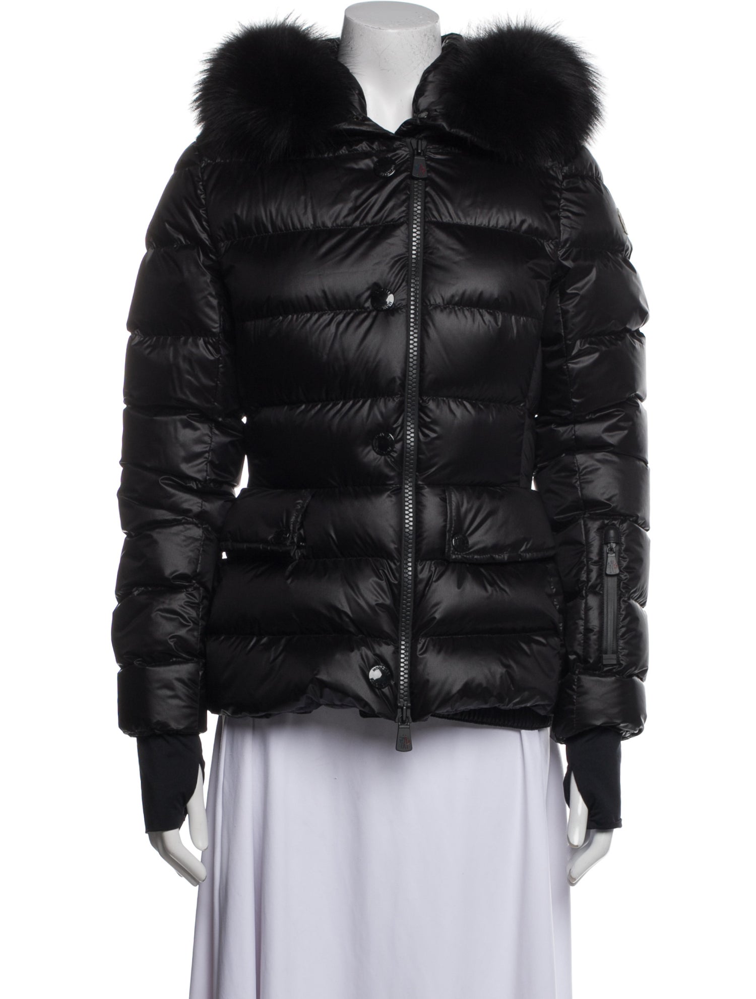 Moncler Grenoble Nylon Down Coat