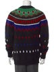 Moncler Grenoble Virgin Wool Patterned Pullover