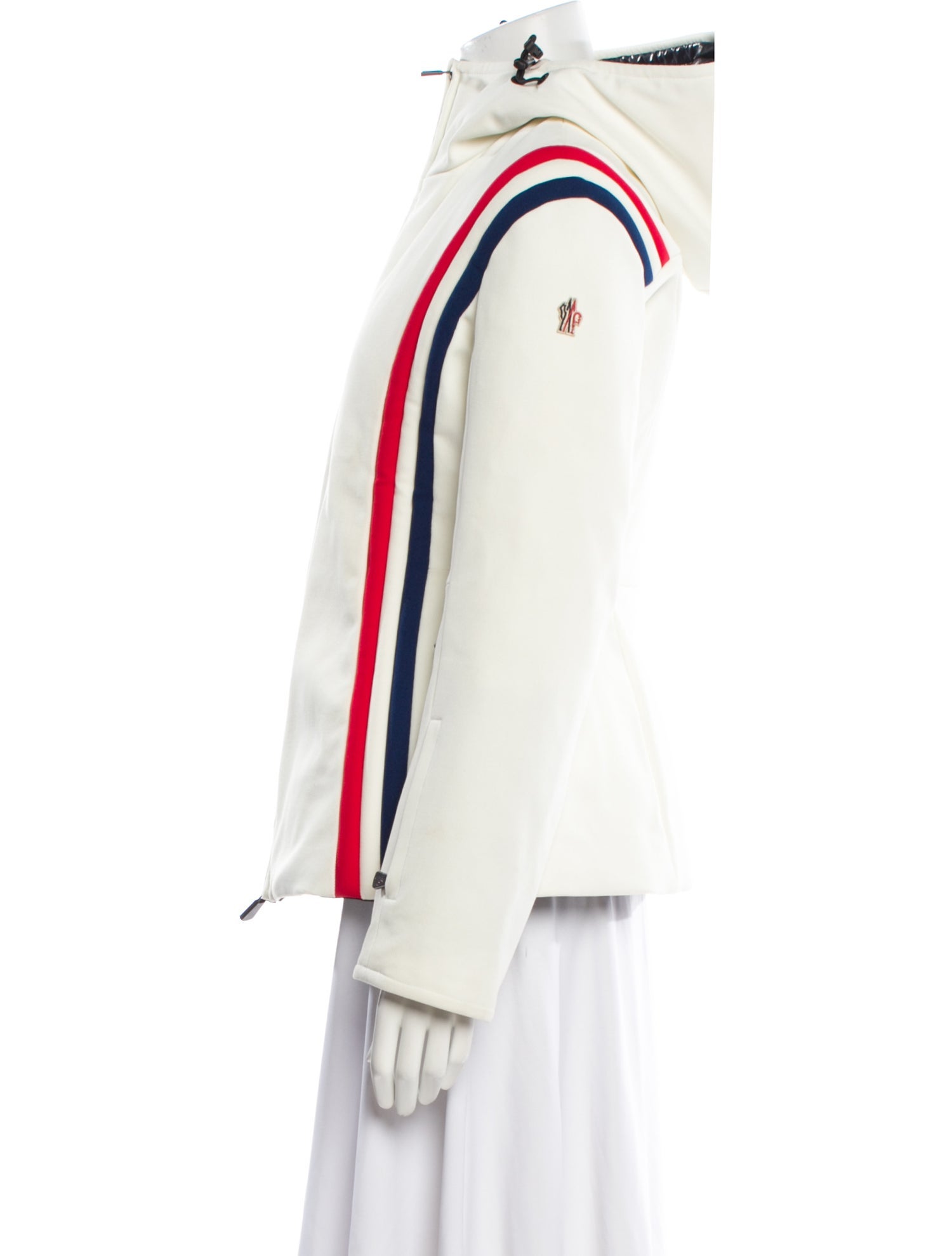 Moncler Grenoble Down Striped Jacket