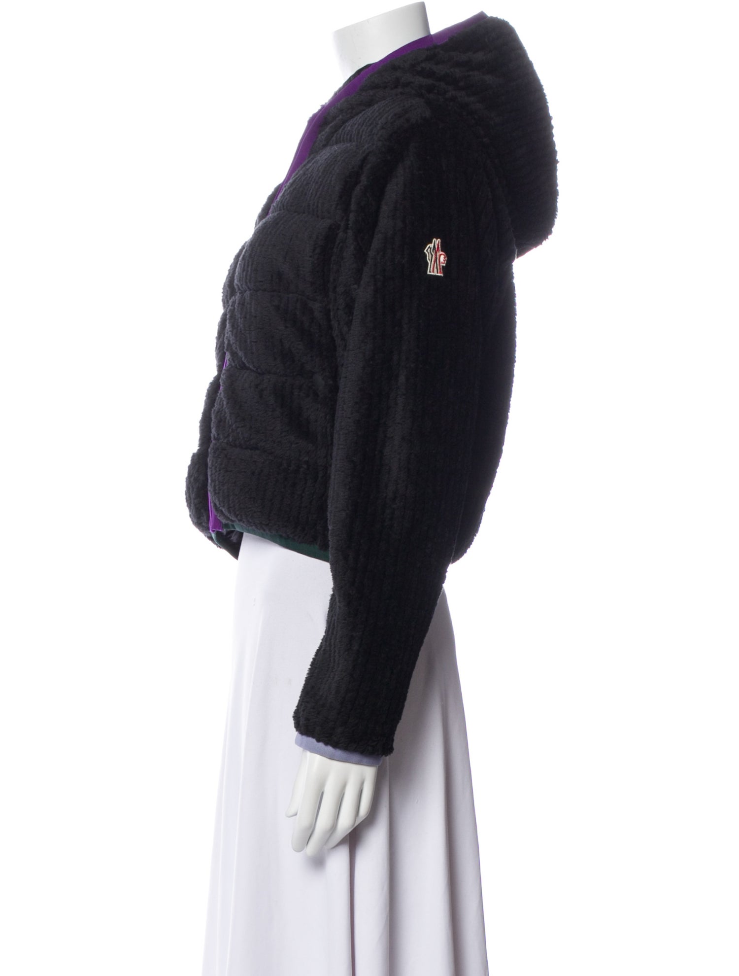 Moncler Grenoble 2022 Maglia Faux Fur Jacket