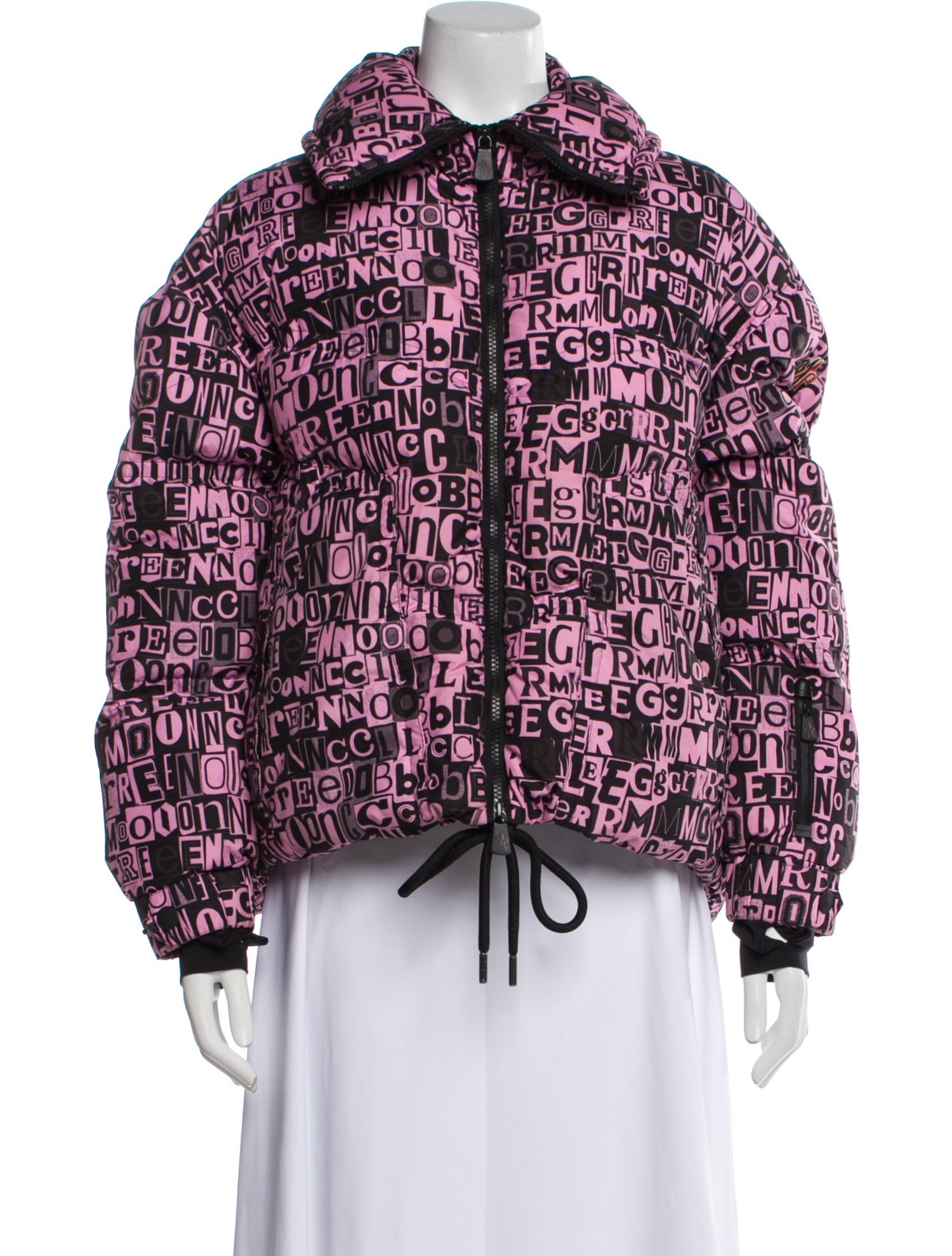 Moncler Grenoble Printed Down Jacket