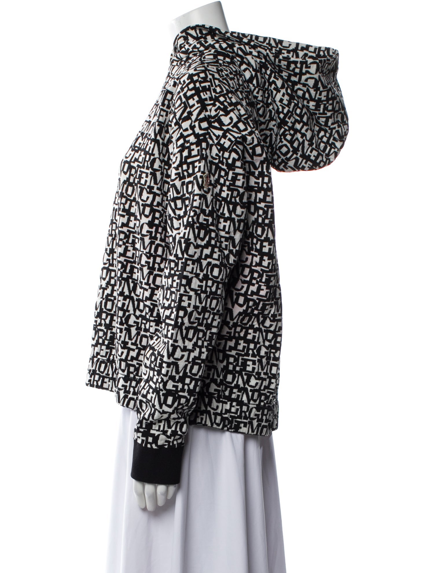 Moncler Grenoble Printed Mock Neck Sweatshirt