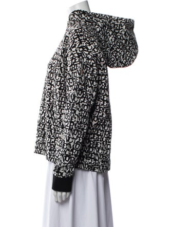 Moncler Grenoble Printed Mock Neck Sweatshirt