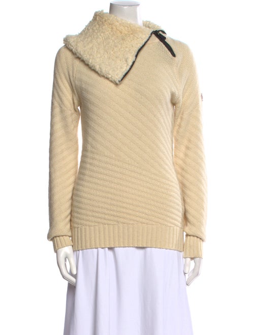 Moncler Grenoble Alpaca Cowl Neck Sweater