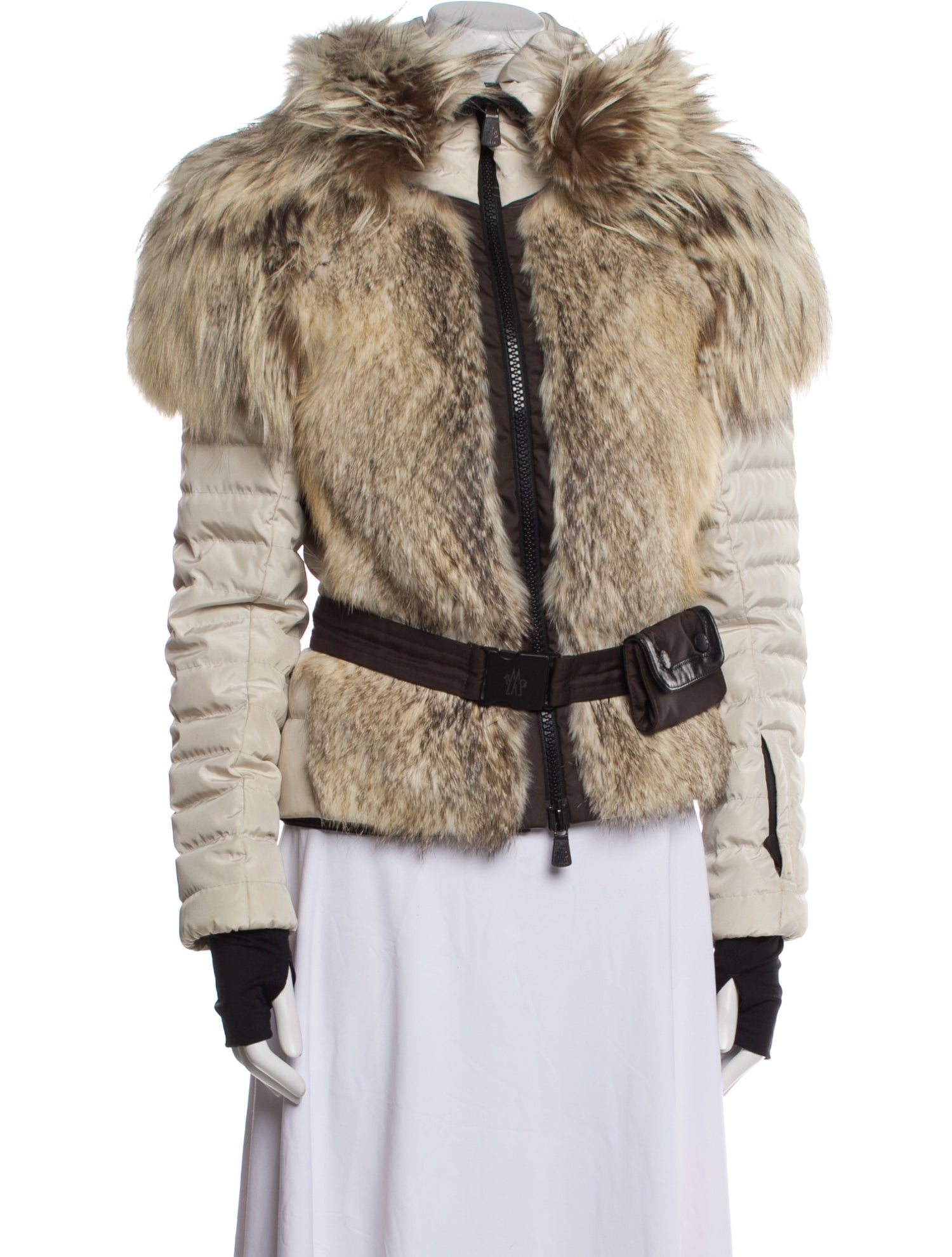 Moncler Grenoble Hans Fur Down Jacket