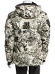 Moncler Grenoble Floral Print Puffer Coat