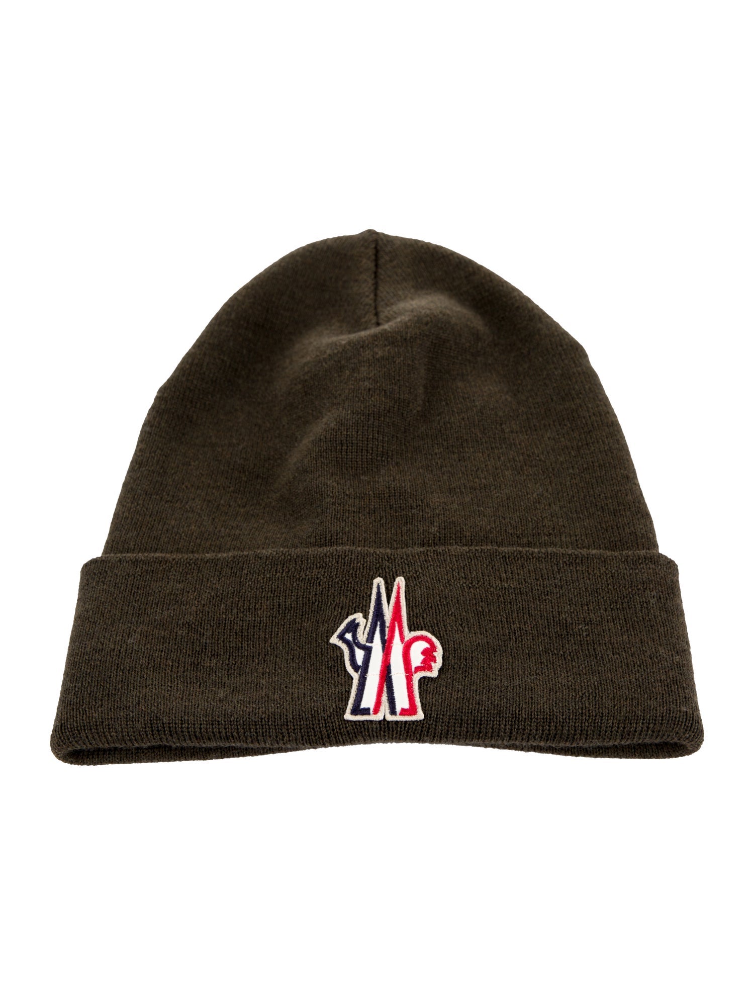 Moncler Grenoble Embroidered Knit Beanie w/Tags