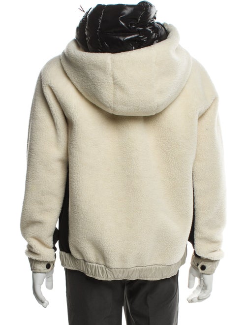 Moncler Grenoble Maglia Cardigan Fleece Hooded Bomber Jacket