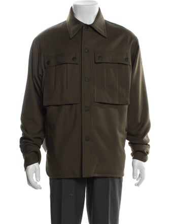 Moncler Grenoble Virgin Wool Utility Jacket