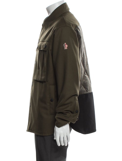 Moncler Grenoble Virgin Wool Utility Jacket