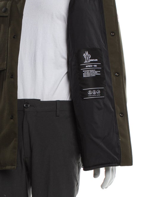 Moncler Grenoble Virgin Wool Utility Jacket