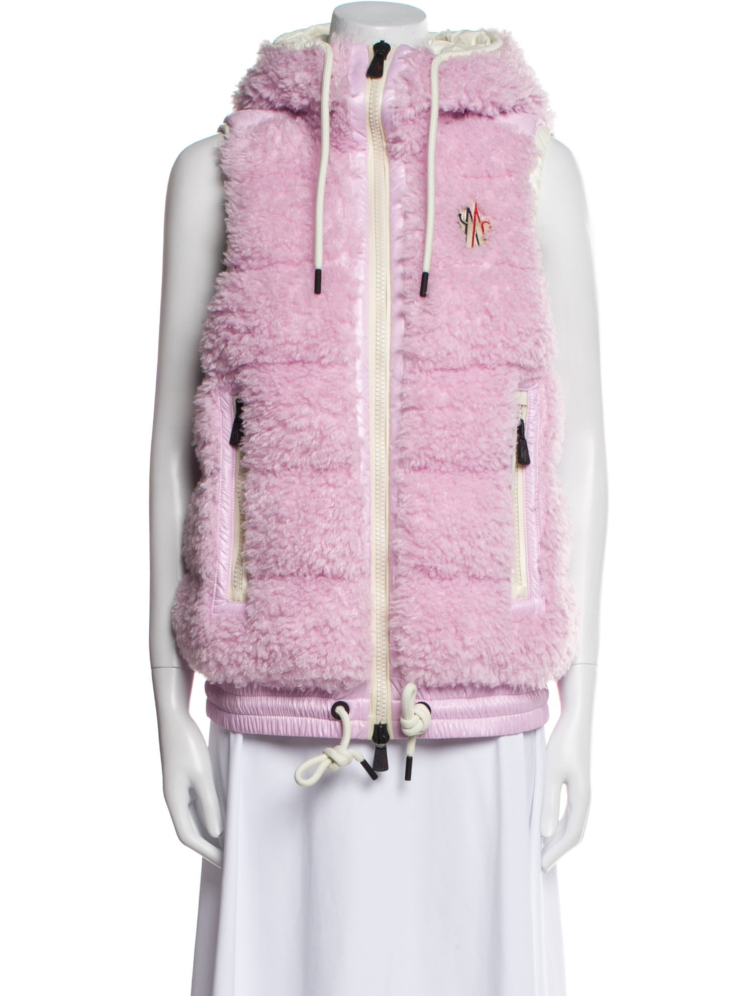 Moncler Grenoble Colorblock Pattern Vest