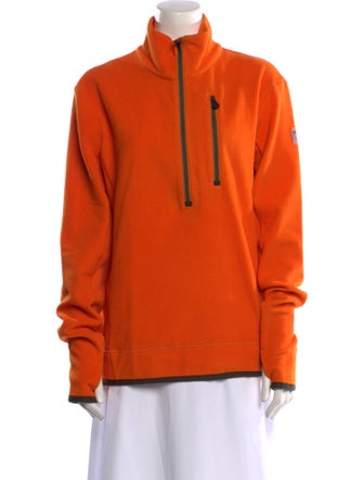 Moncler Grenoble Mock Neck Long Sleeve Sweatshirt