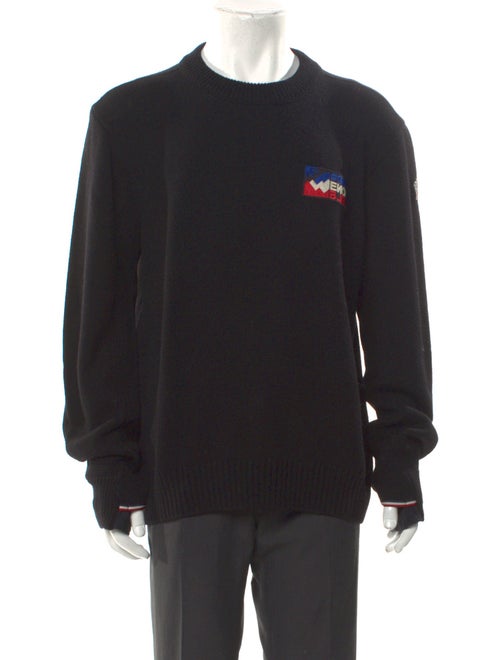 Moncler Grenoble Wool Graphic Print Pullover