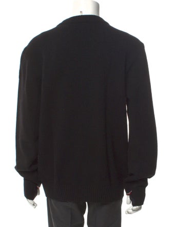 Moncler Grenoble Wool Graphic Print Pullover