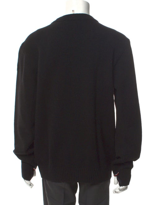 Moncler Grenoble Wool Graphic Print Pullover
